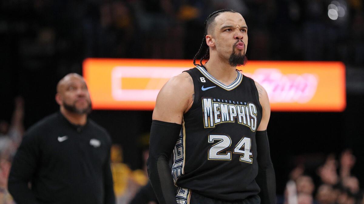NBA playoffs Grizzlies’ Dillon Brooks tossed for blow to LeBron in
